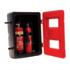 Extinguisher Cabinet Double Plastic Product Code: 03010201